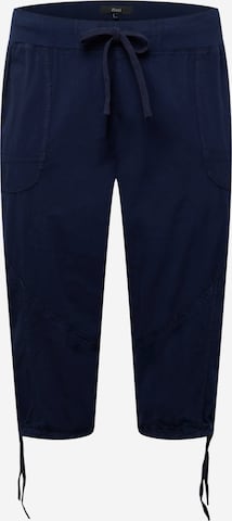 Zizzi Tapered Pants 'JEASY' in Blue: front