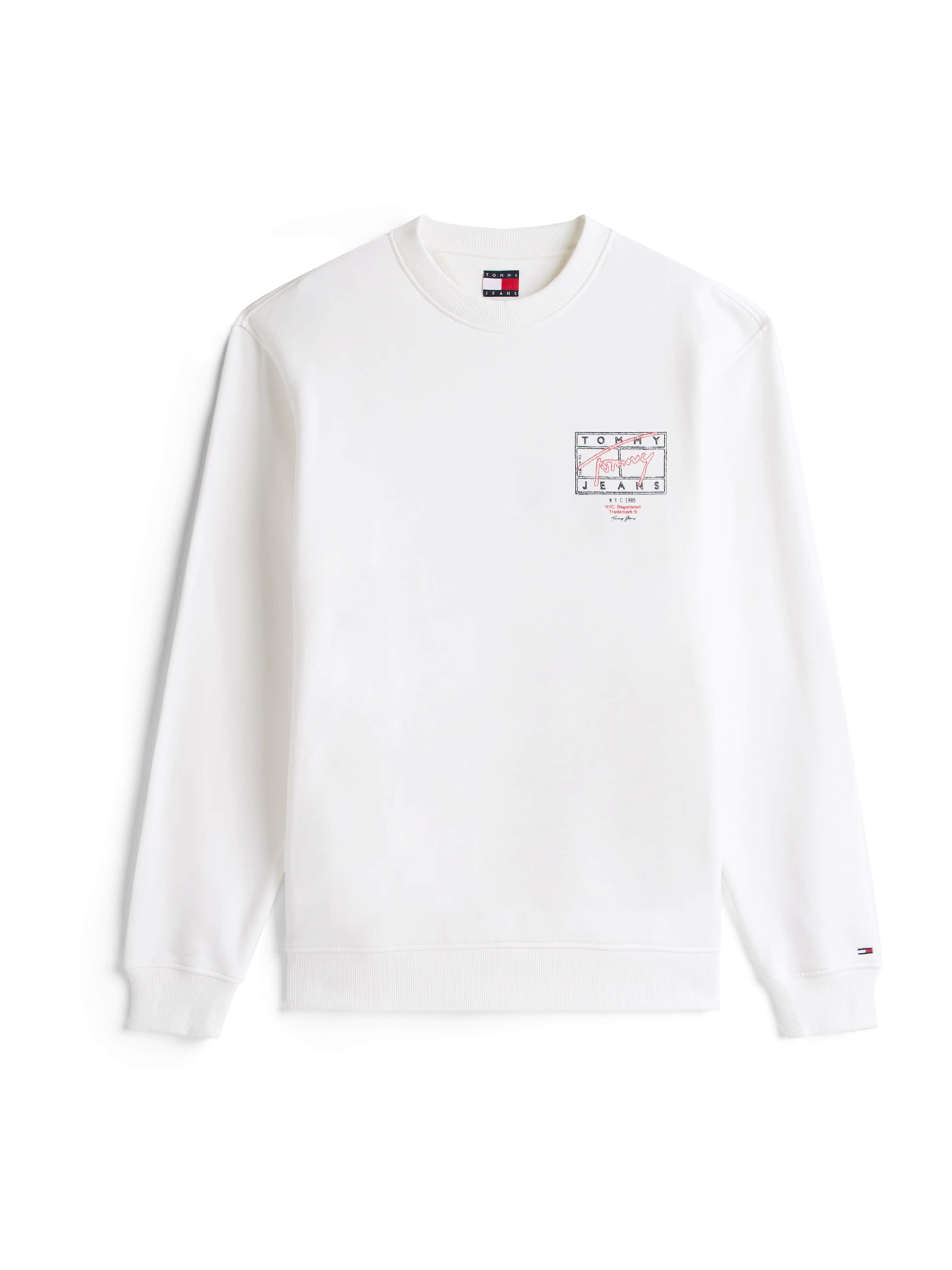 Tommy Jeans Свитшот в Белый: спереди