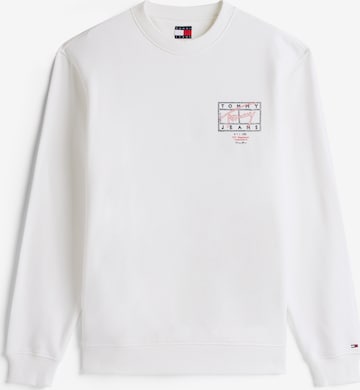 Tommy Jeans Sweatshirt i hvid: forside