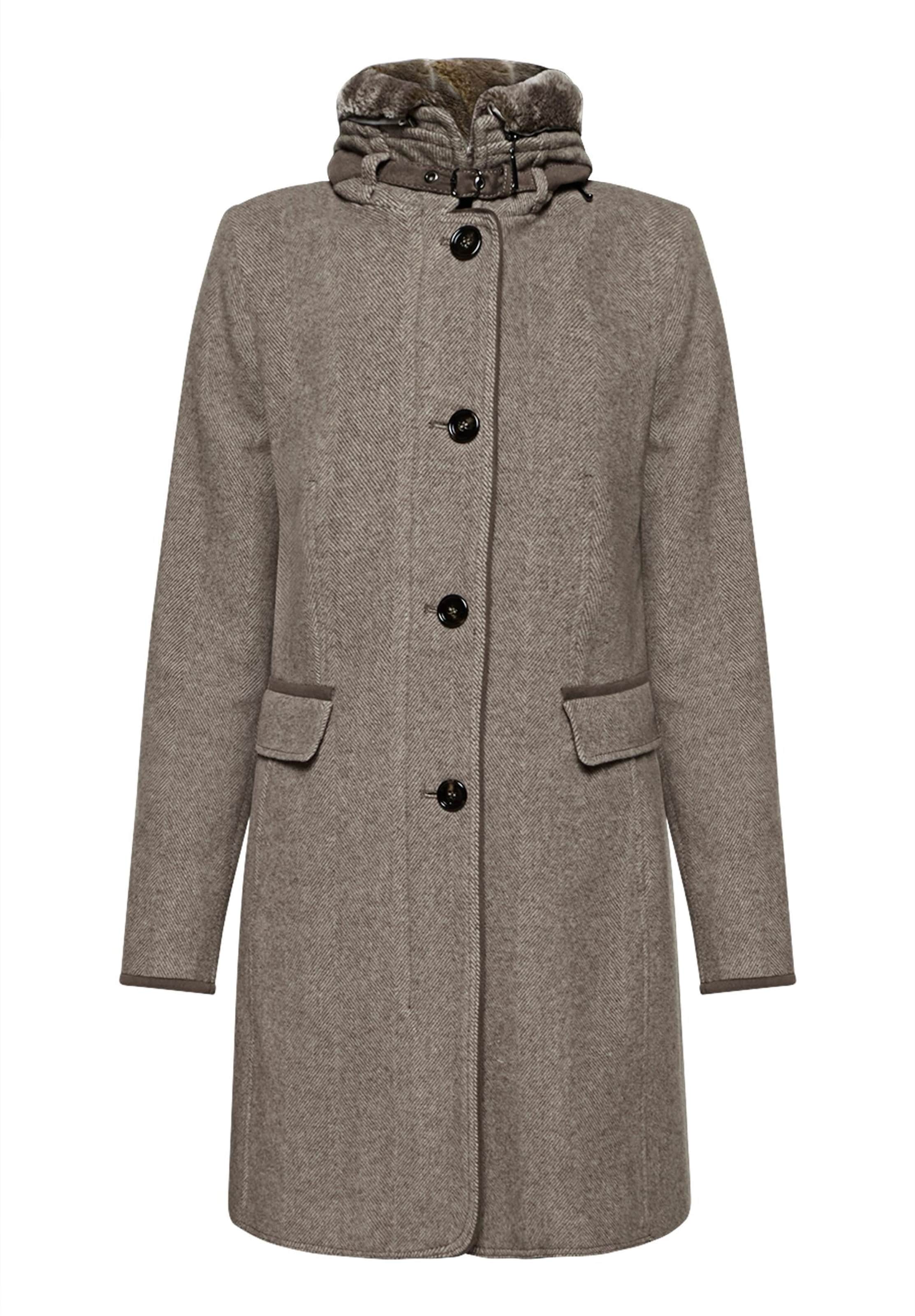 GIL BRET Wintermantel in Beige: Vorderseite