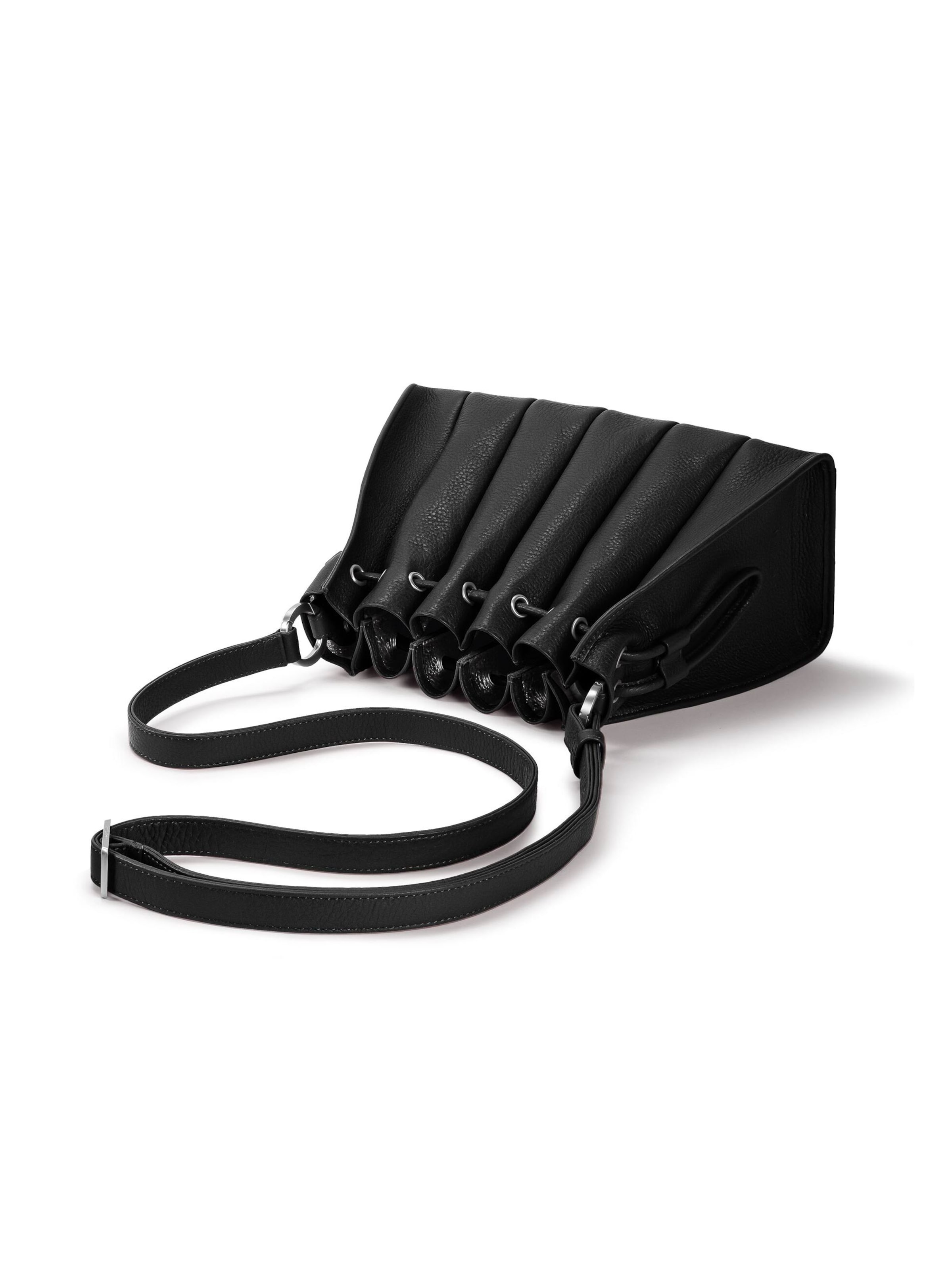 Gretchen Pouch 'Fan' in Black