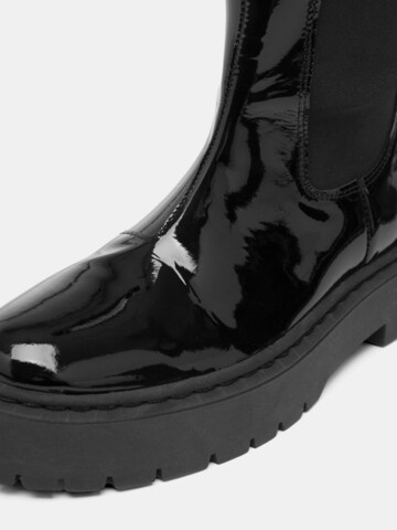 Chelsea Boots Bianco en noir