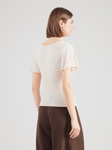 ABOUT YOU T-shirt 'Caren' i beige