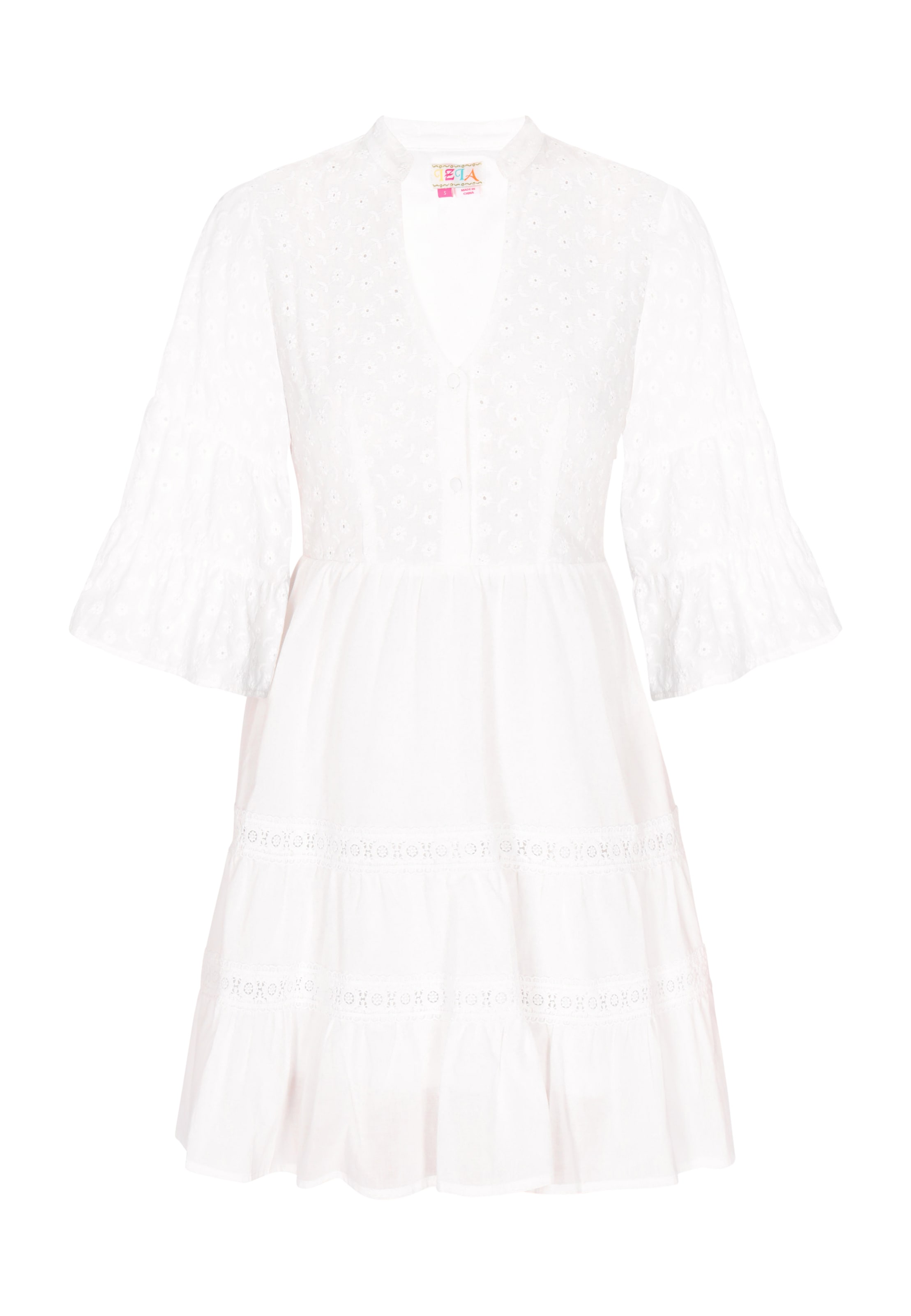 IZIA Mekko värissä valkoinen: etupuoli