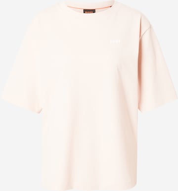 T-shirt BOSS en rose : devant