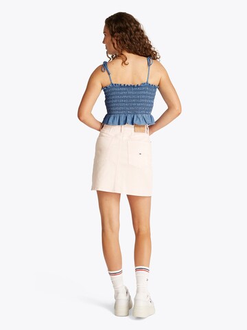 Top di Tommy Jeans in blu