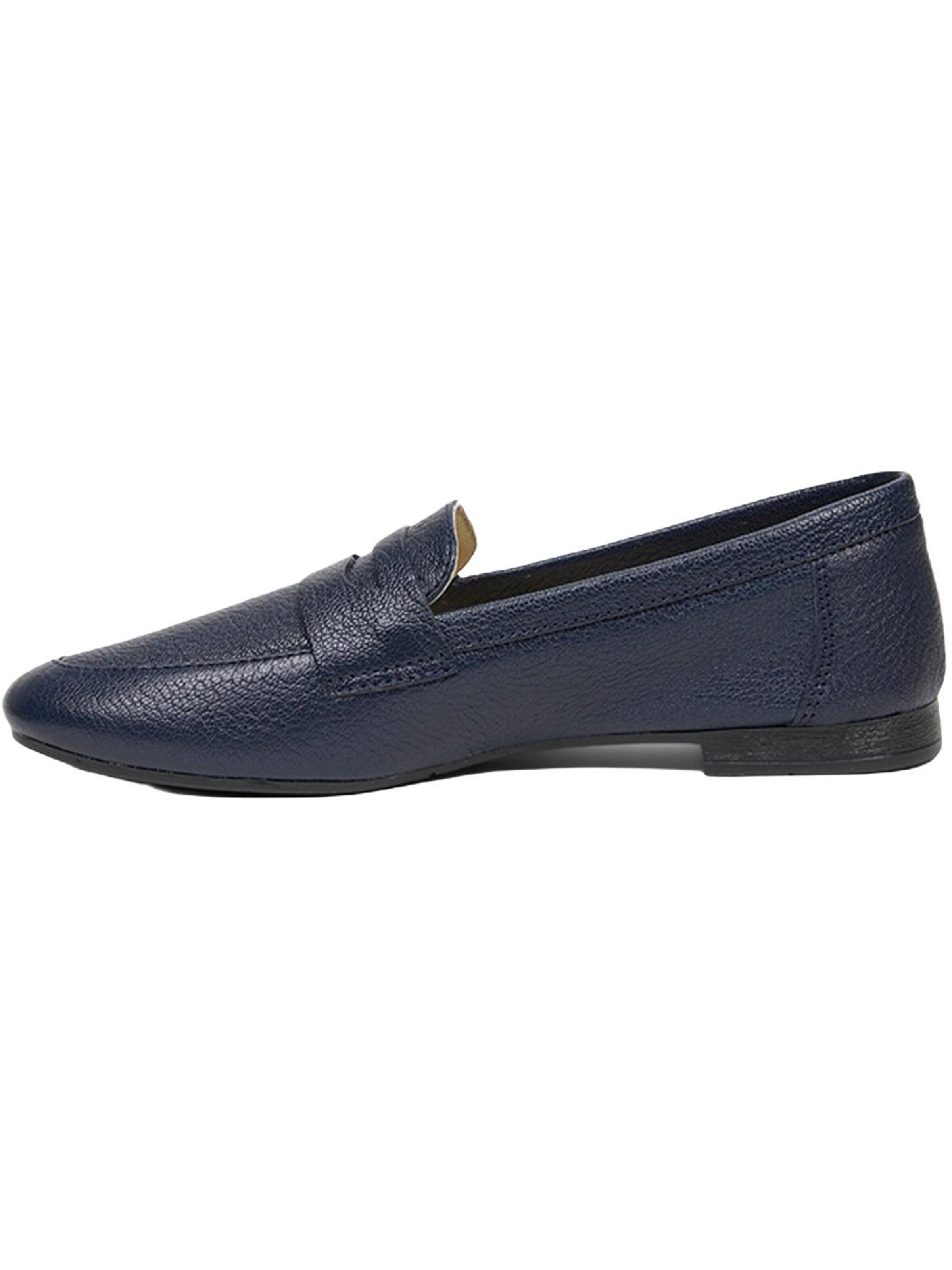 Desa Mocassin 'Loafer' en 36 en bleu foncé, Vue avec produit