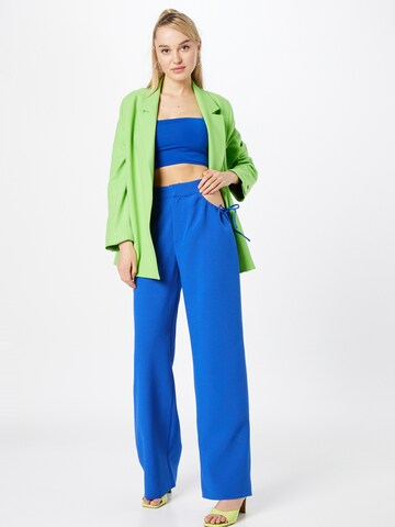 Missguided Wide Leg Hose in Blau