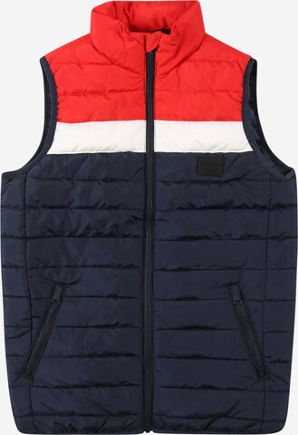 Jack & Jones Junior Vest 'WING', värv sinine: eest vaates