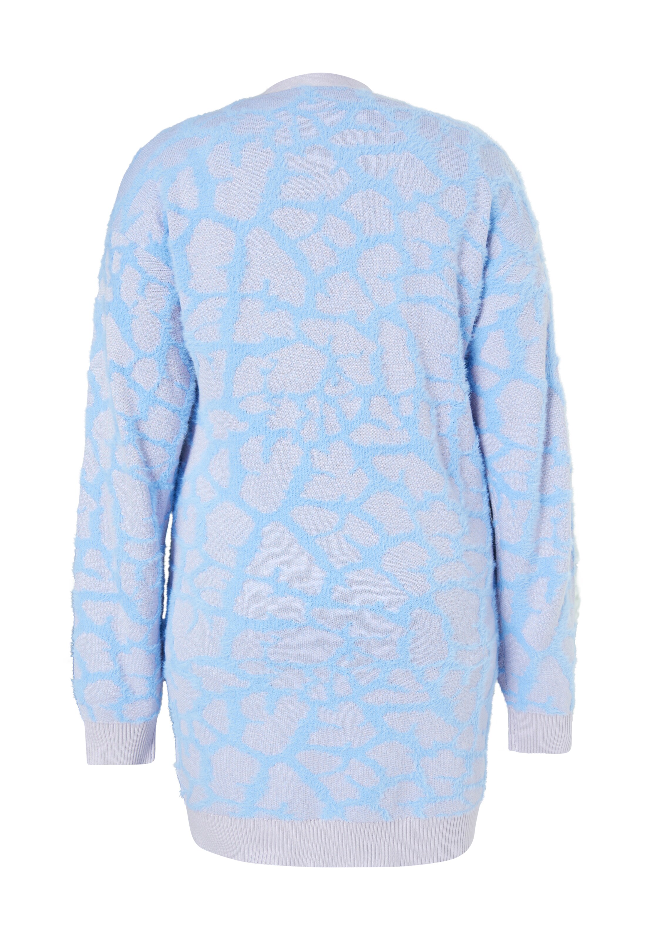 MYMO Πλεκτή ζακέτα σε μπλε