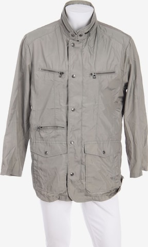 GEOX Jacket & Coat in XXL in Grey: front