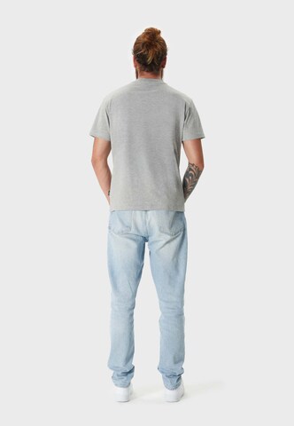 Oldskull Shirt 'RETRO URBAN CAMPER' in Grey