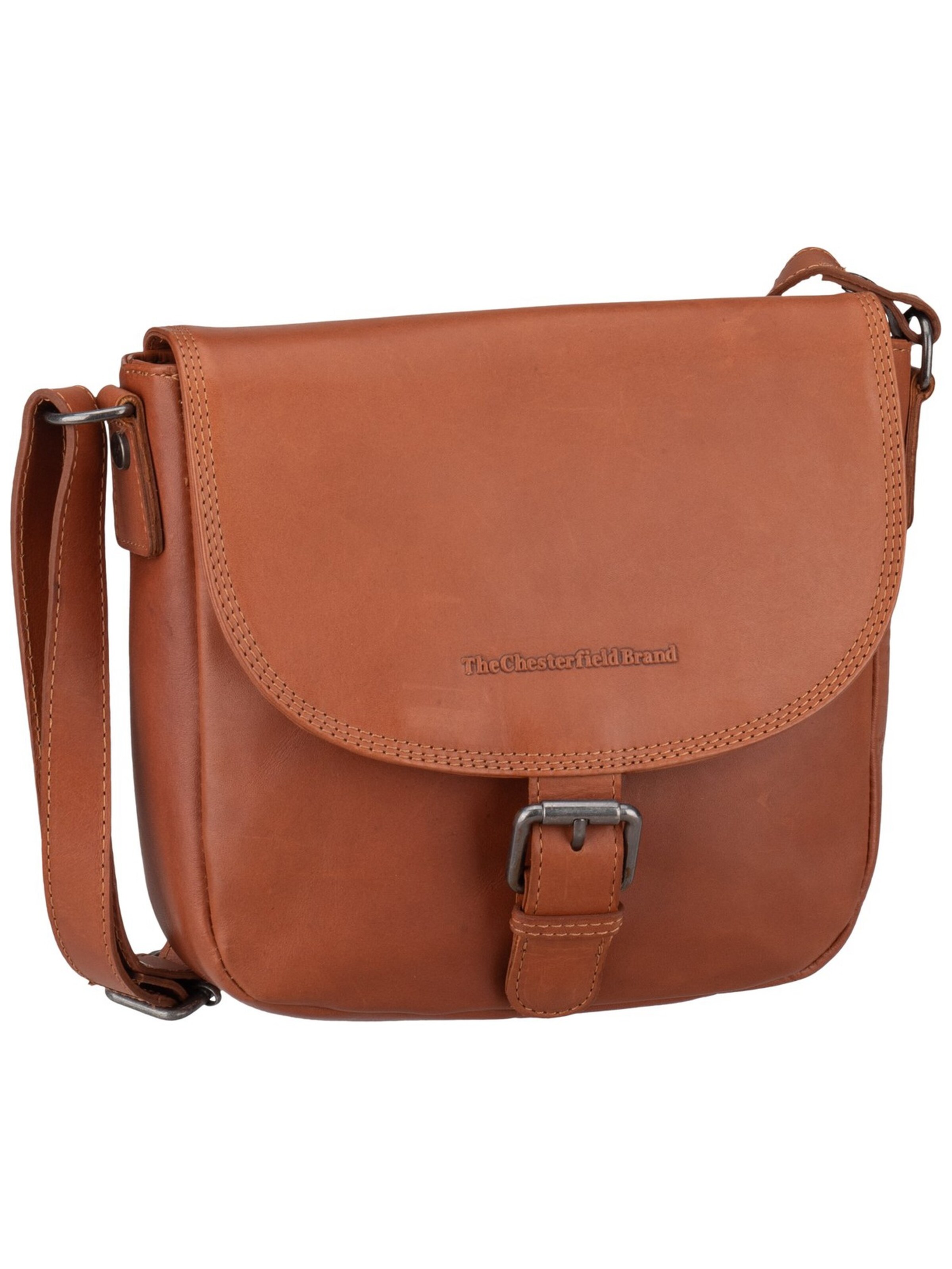 The Chesterfield Brand Crossbody Bag 'Lucian' in Brown: front