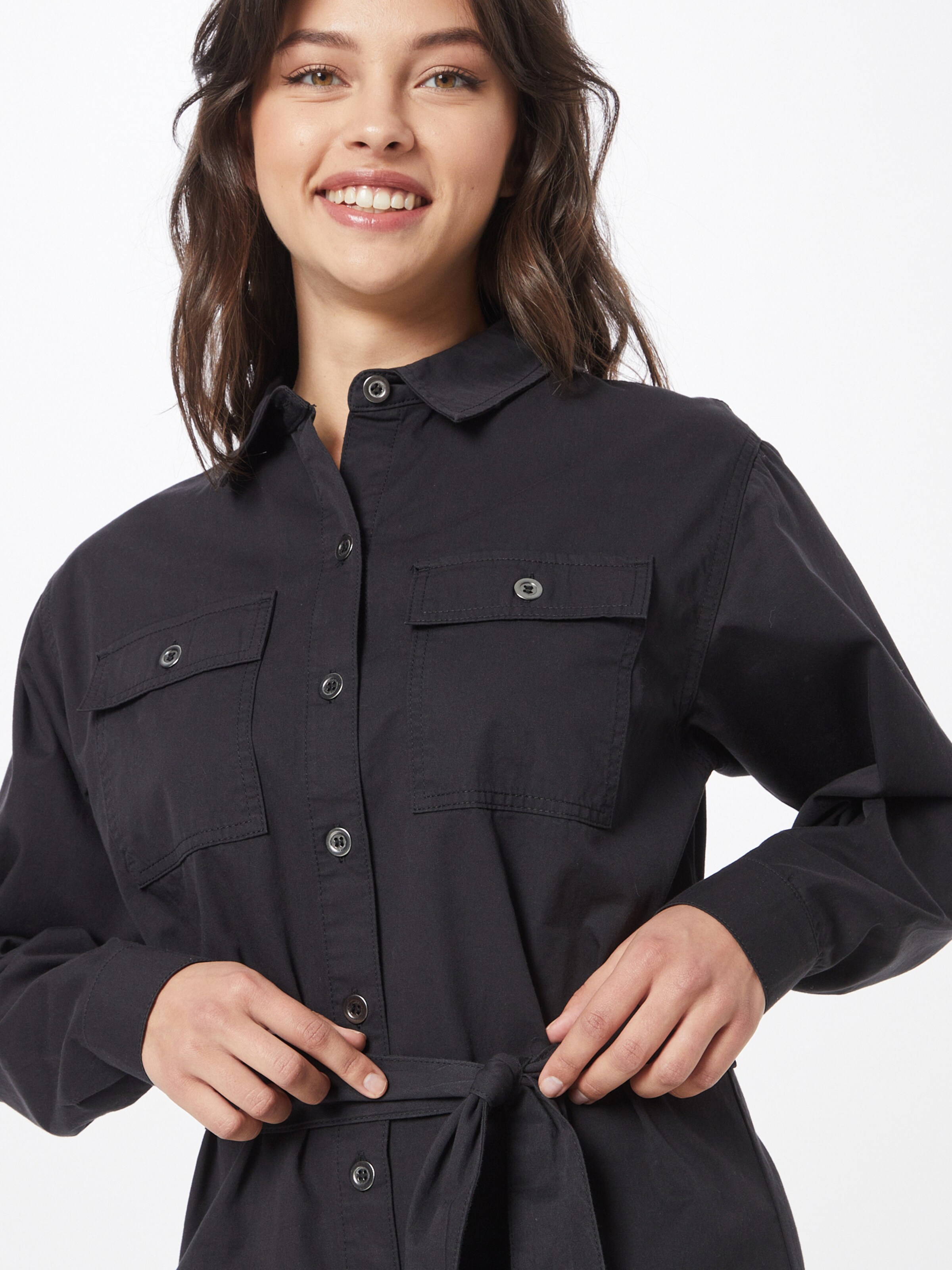Frauen Große Größen NA-KD Kleid in Schwarz - AP11207 Frauen Große Größen NA-KD Kleid in Schwarz - AP11207