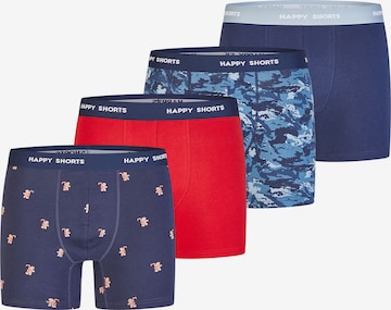 Happy Shorts Boxer shorts ' Christmas ' in Blue: front
