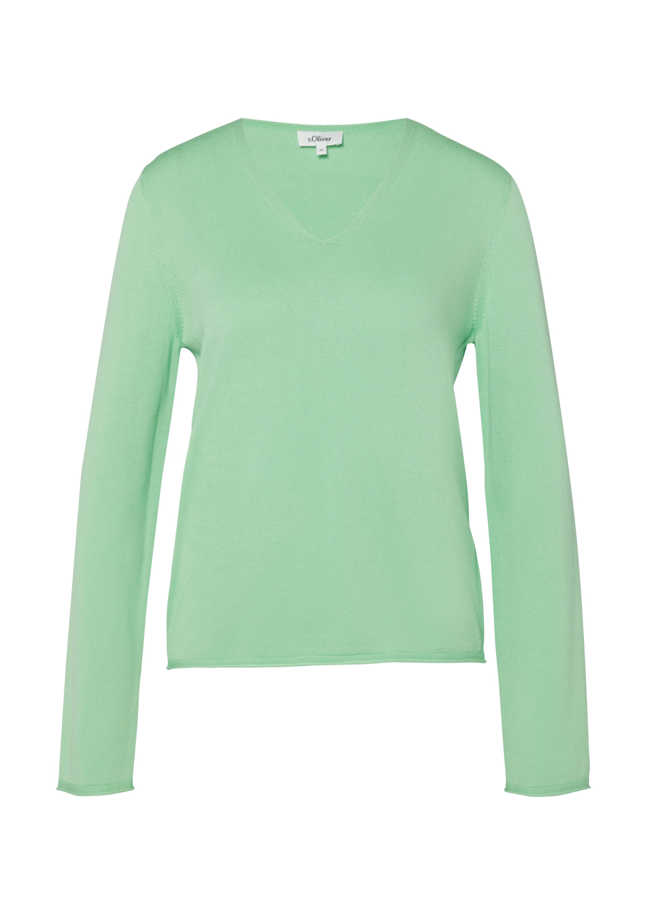 Pull-over s.Oliver en vert : devant
