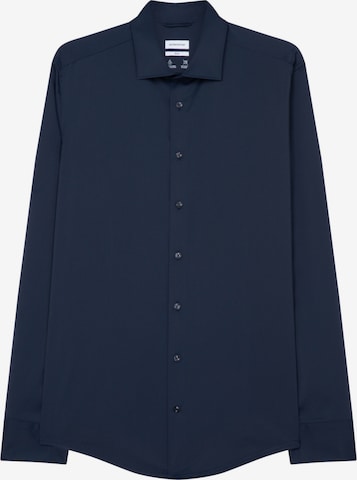 Chemise business SEIDENSTICKER en bleu : devant