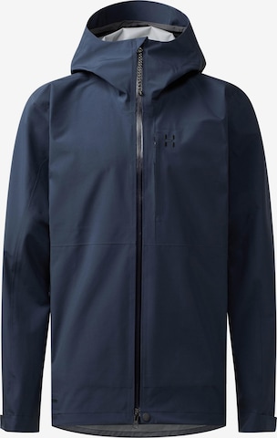 Haglöfs Outdoor jacket in Blue: front