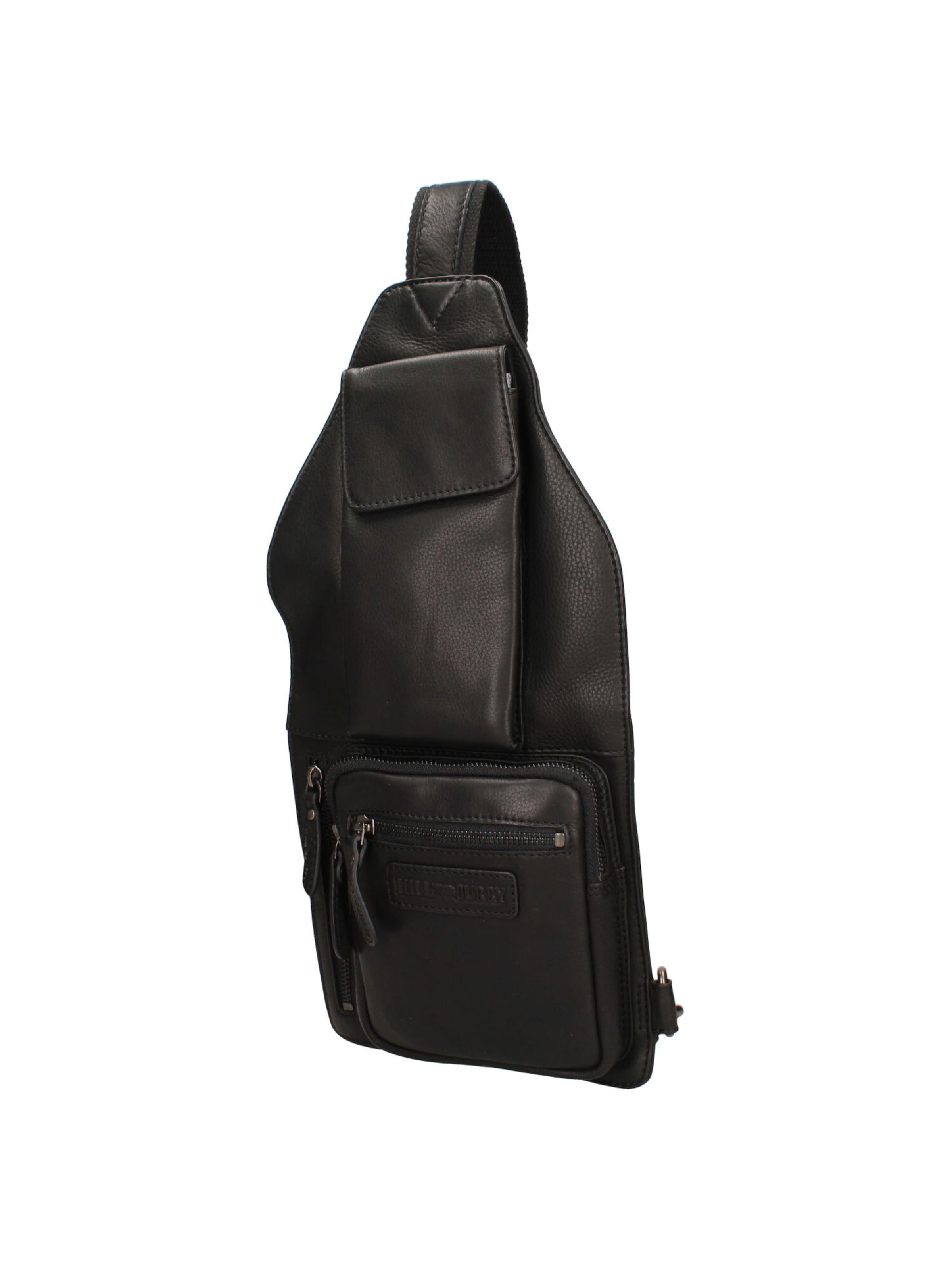 HILL BURRY Backpack in Black: front