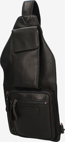 Zaino di HILL BURRY in nero: frontale