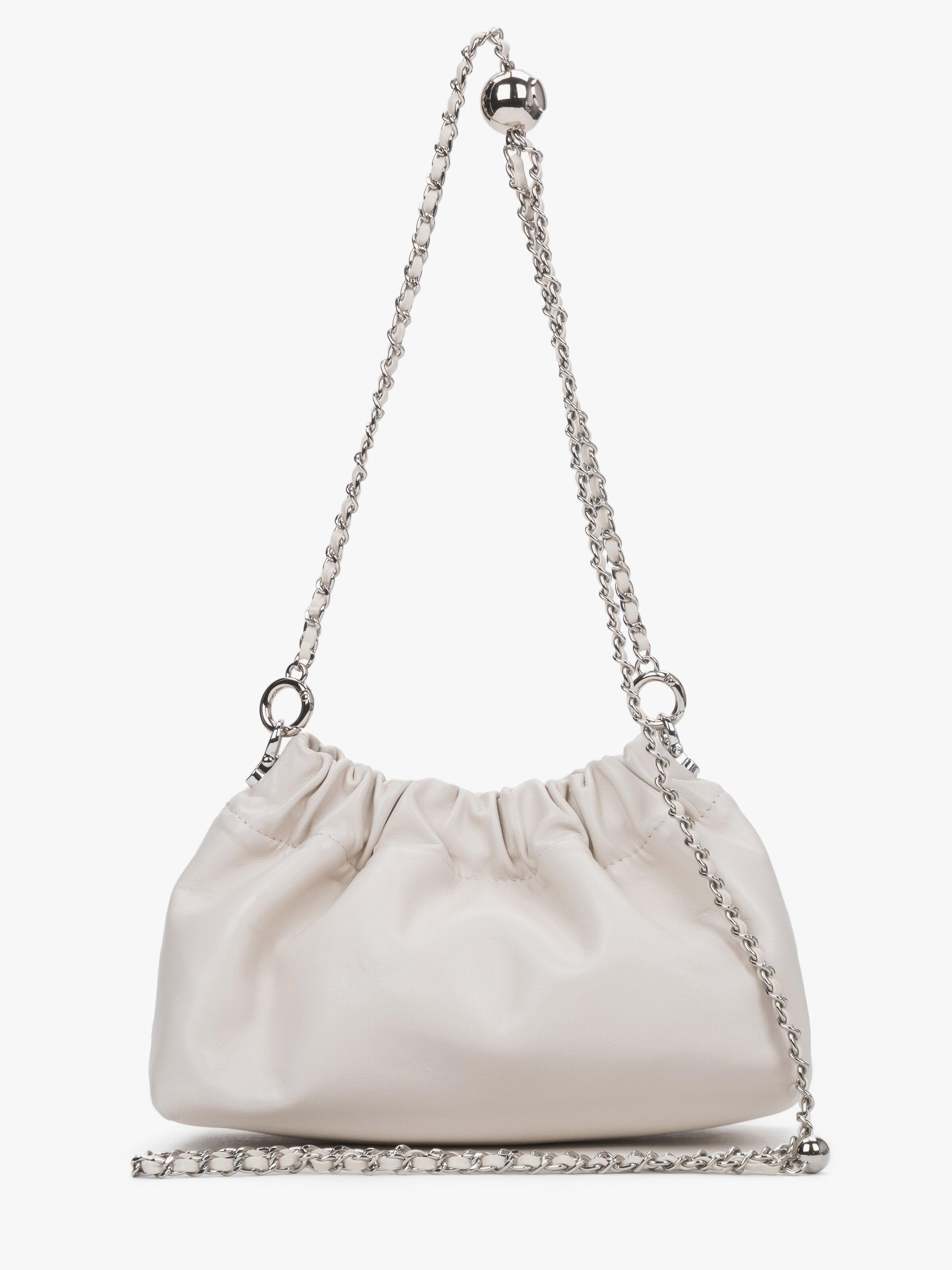 Estro Schultertasche '87802'‌‌‌‌‌‌‌‌‌ in Beige