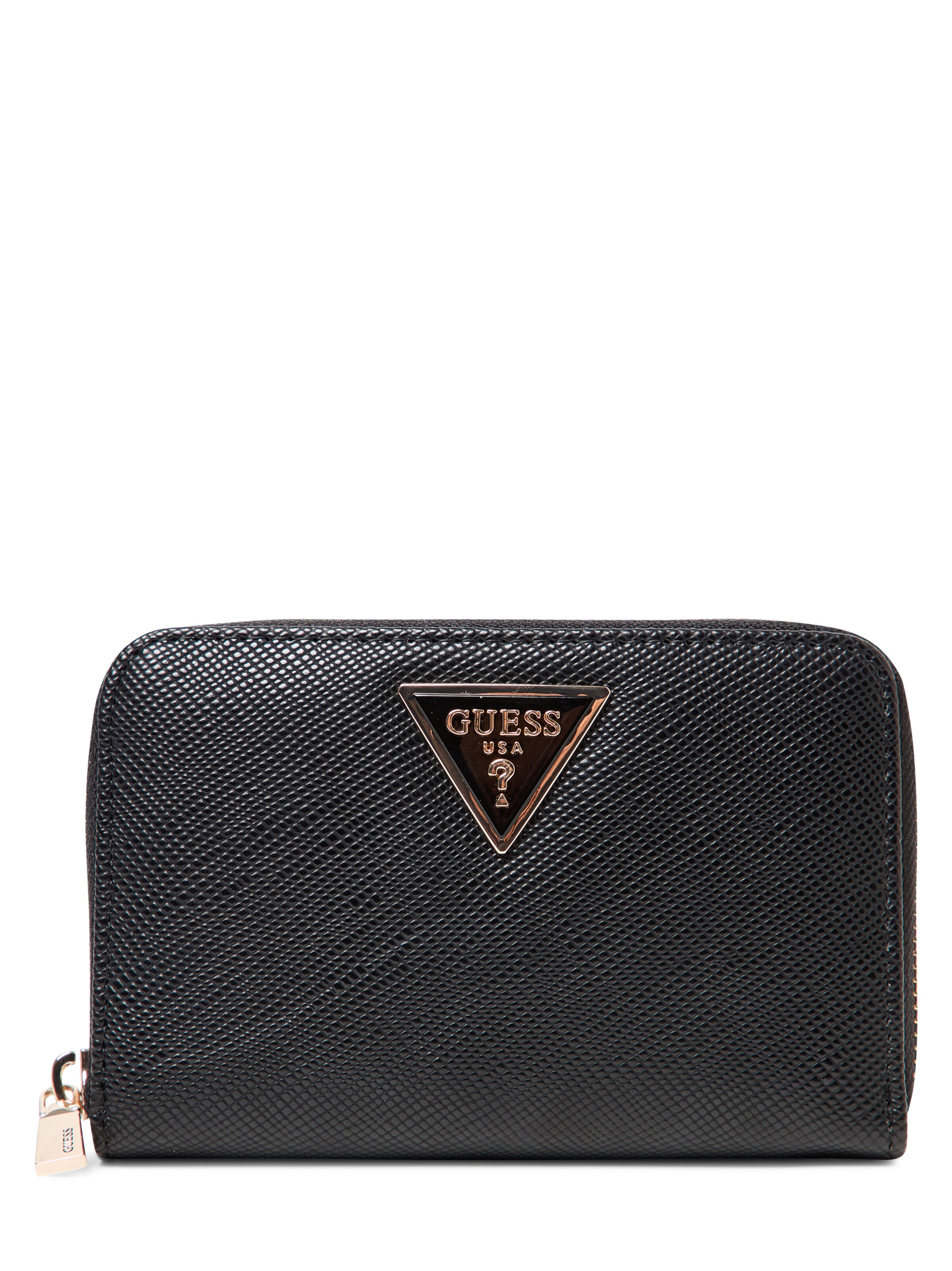GUESS Wallet in Black: front
