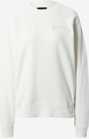 G-Star RAW Μπλούζα φούτερ σε λευκό: μπροστά