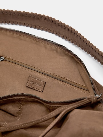 Pull&Bear Kabelka na rameno - Hnedá