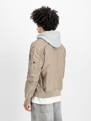ALPHA INDUSTRIES Between-Season Jacket 'MA-1 TT' in Beige