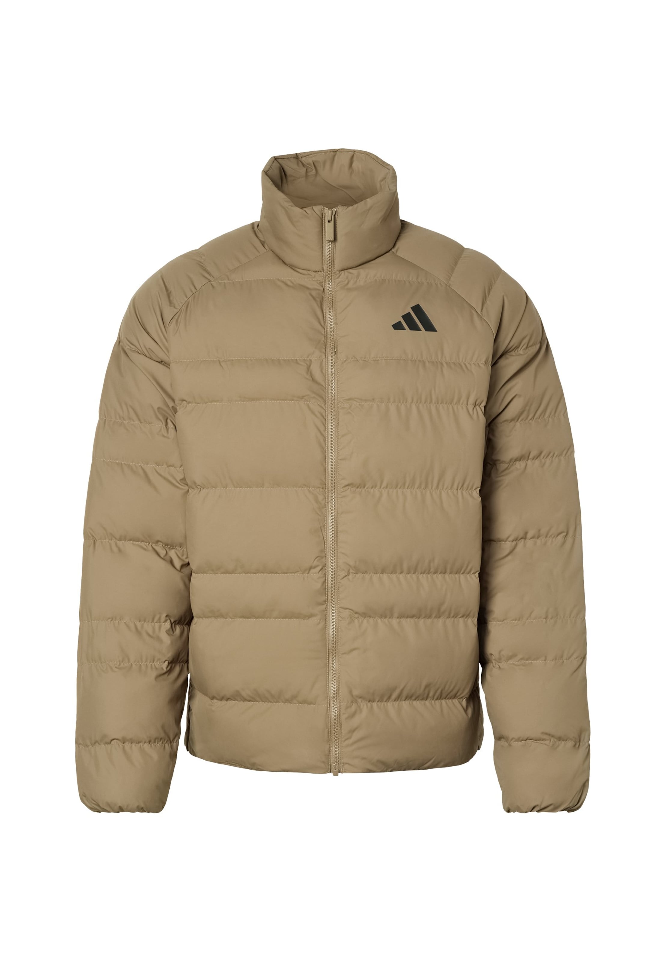 ADIDAS SPORTSWEAR Αθλητικό μπουφάν 'ESS' σε μπεζ: μπροστά