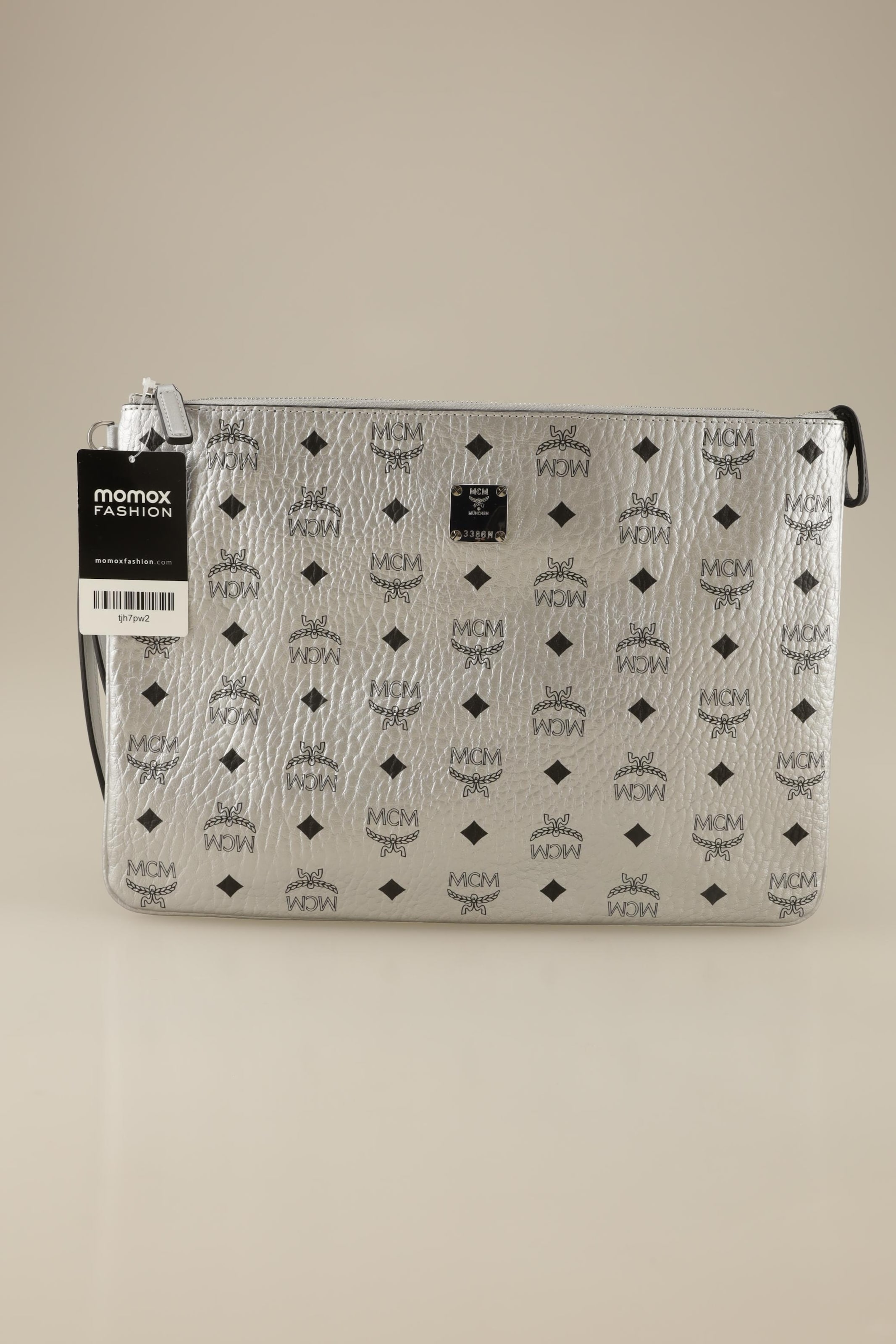 MCM Bag in One size in Silver: front