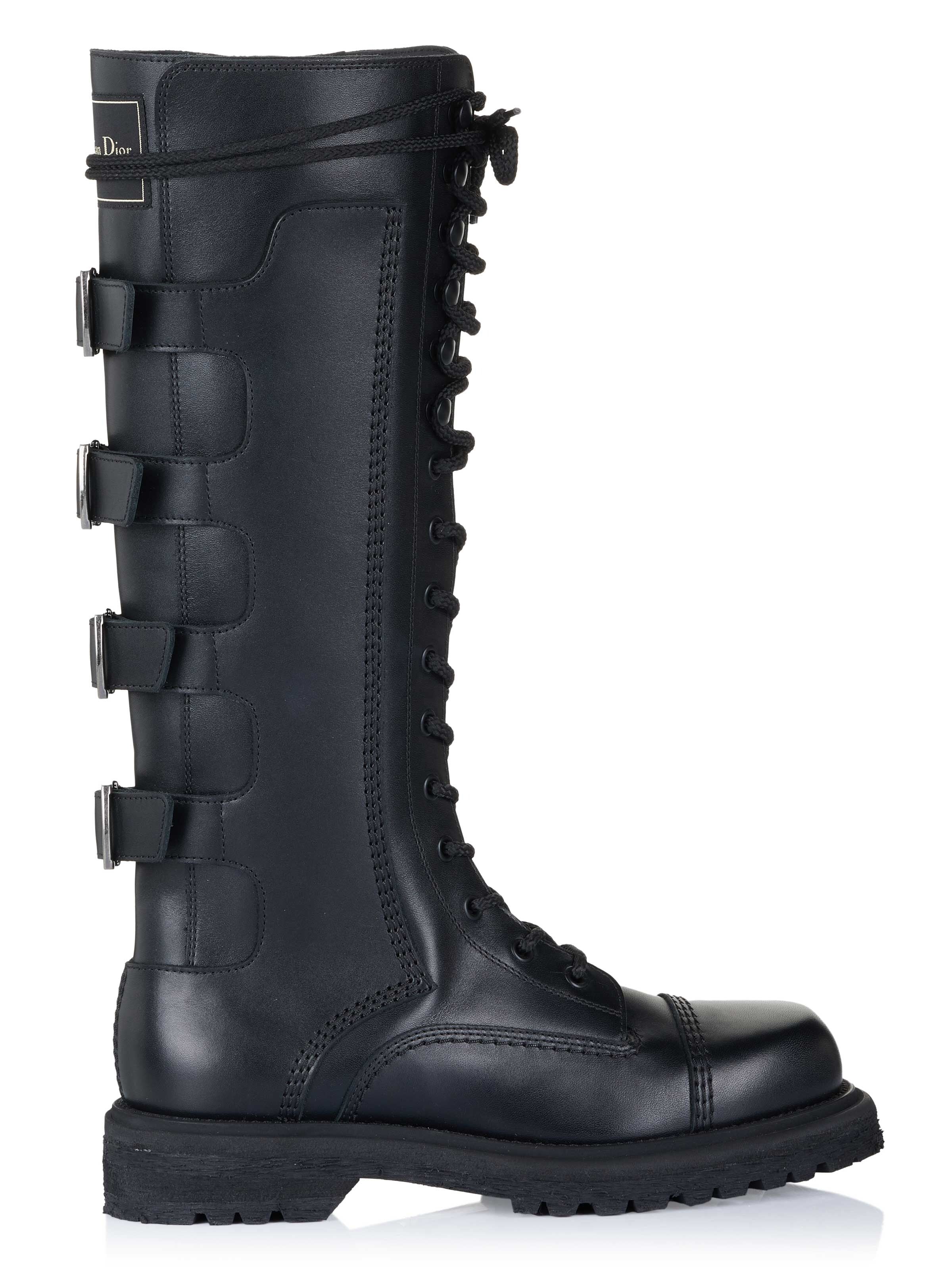 Dior Boots 'Dior Stiefel schwarz'‌‌‌‌‌‌‌‌‌ in Schwarz: Vorderseite