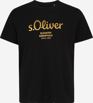 s.Oliver Shirt in Schwarz: Vorderseite