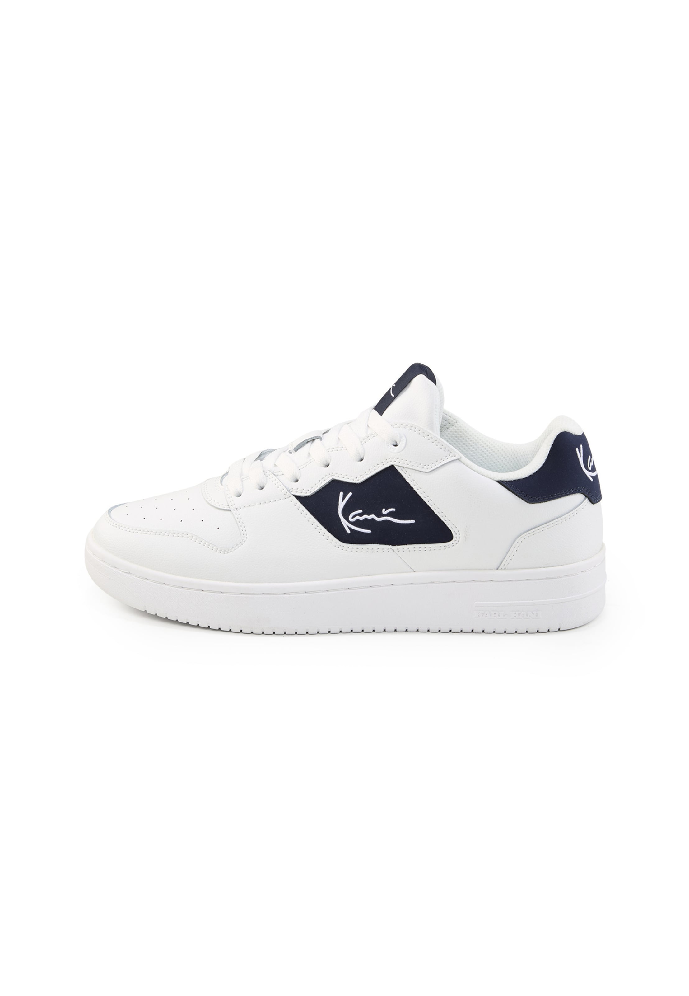 Baskets basses '89 Classic' Karl Kani en blanc : devant