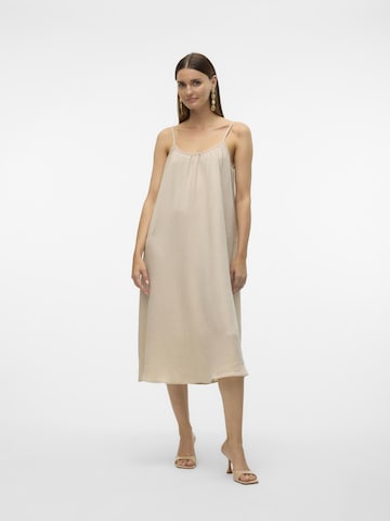 VERO MODA Jurk 'MELANEY' in Beige