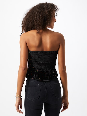 regular Top 'ROSIE' di Free People in nero