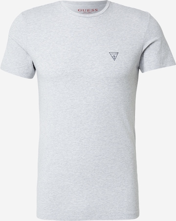 Tricou 'CALEB HERO' de la GUESS pe gri: față