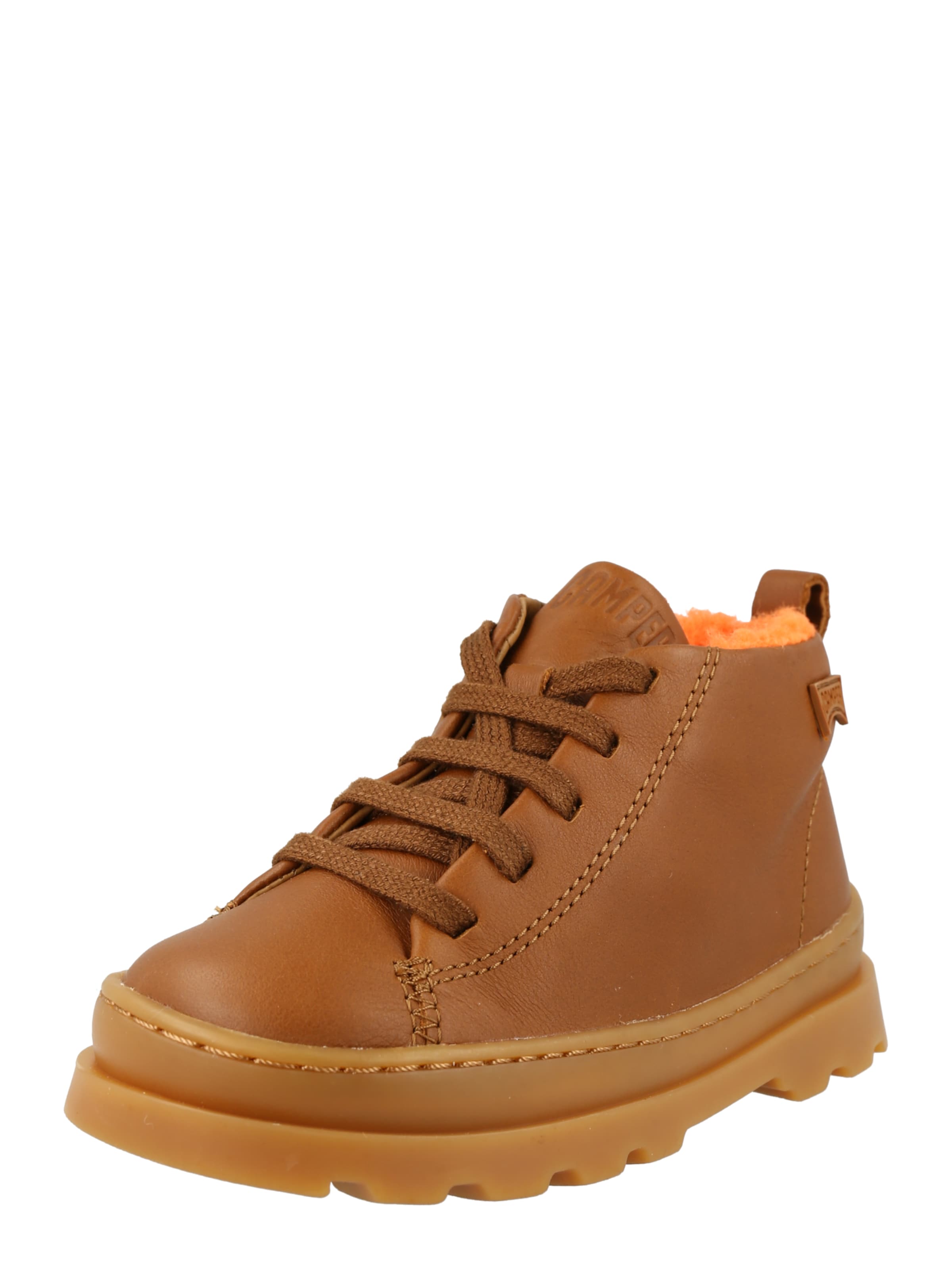 CAMPER - Bota 'Brutus' em castanho: frente