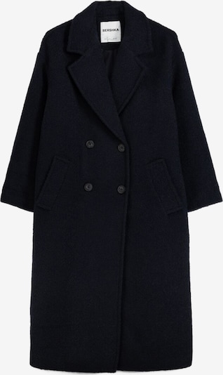 Bershka Between-seasons coat in Night blue, Item view