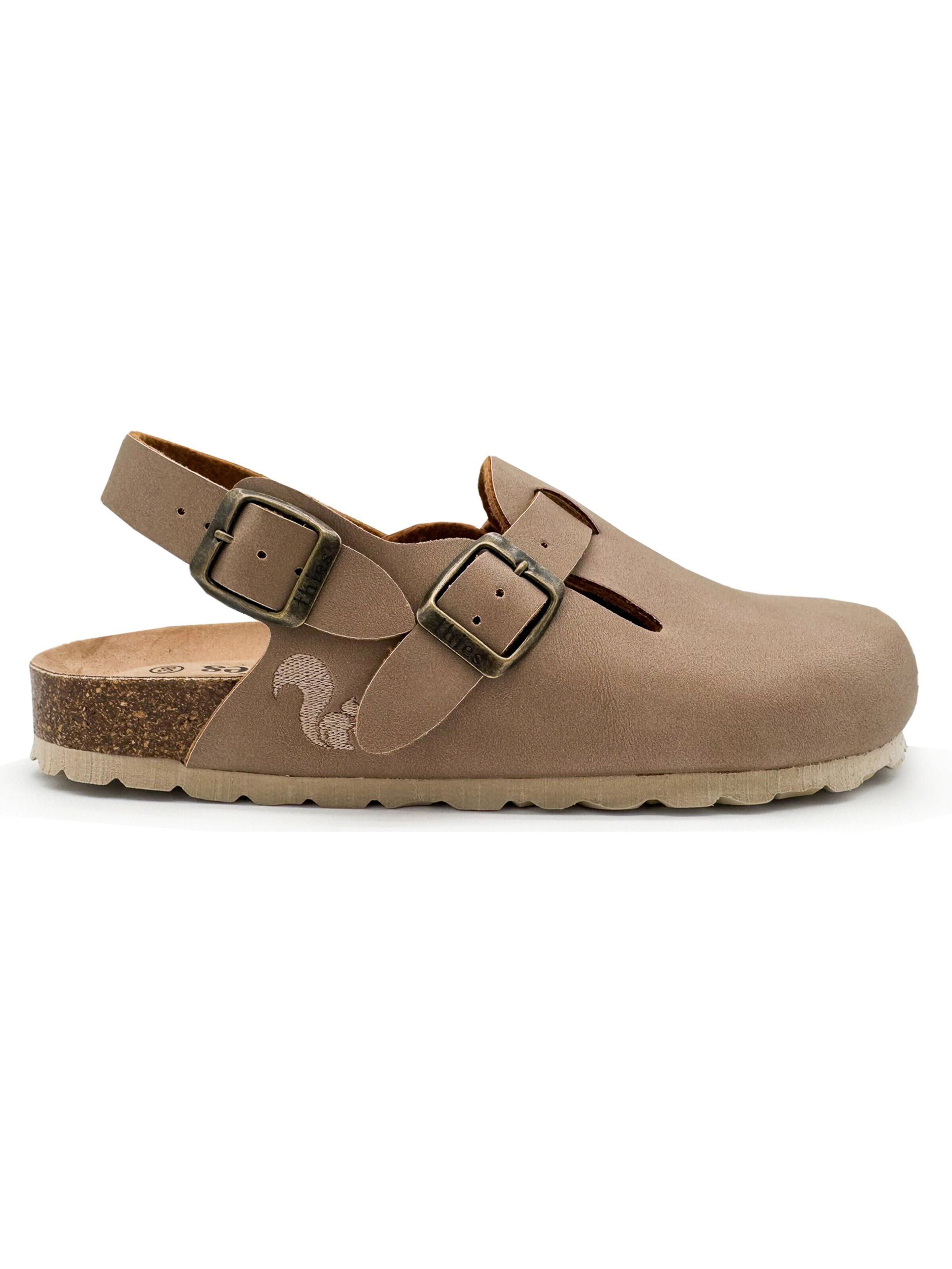 thies Clogs 'thies 1856 ® Eco Bio Backstrap Clog' in Beige