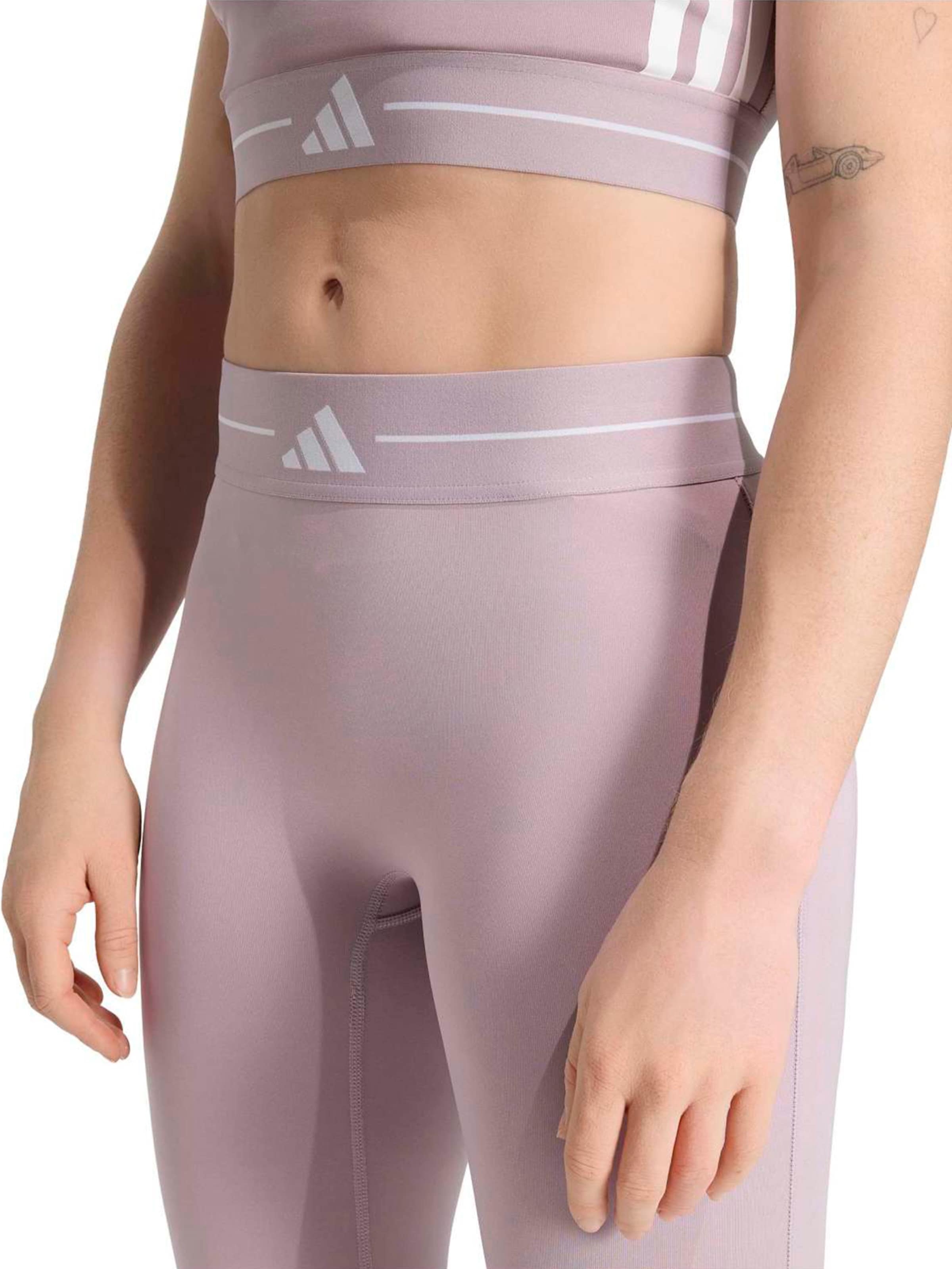 Skinny Pantaloni sport 'HYG' de la ADIDAS PERFORMANCE pe mov