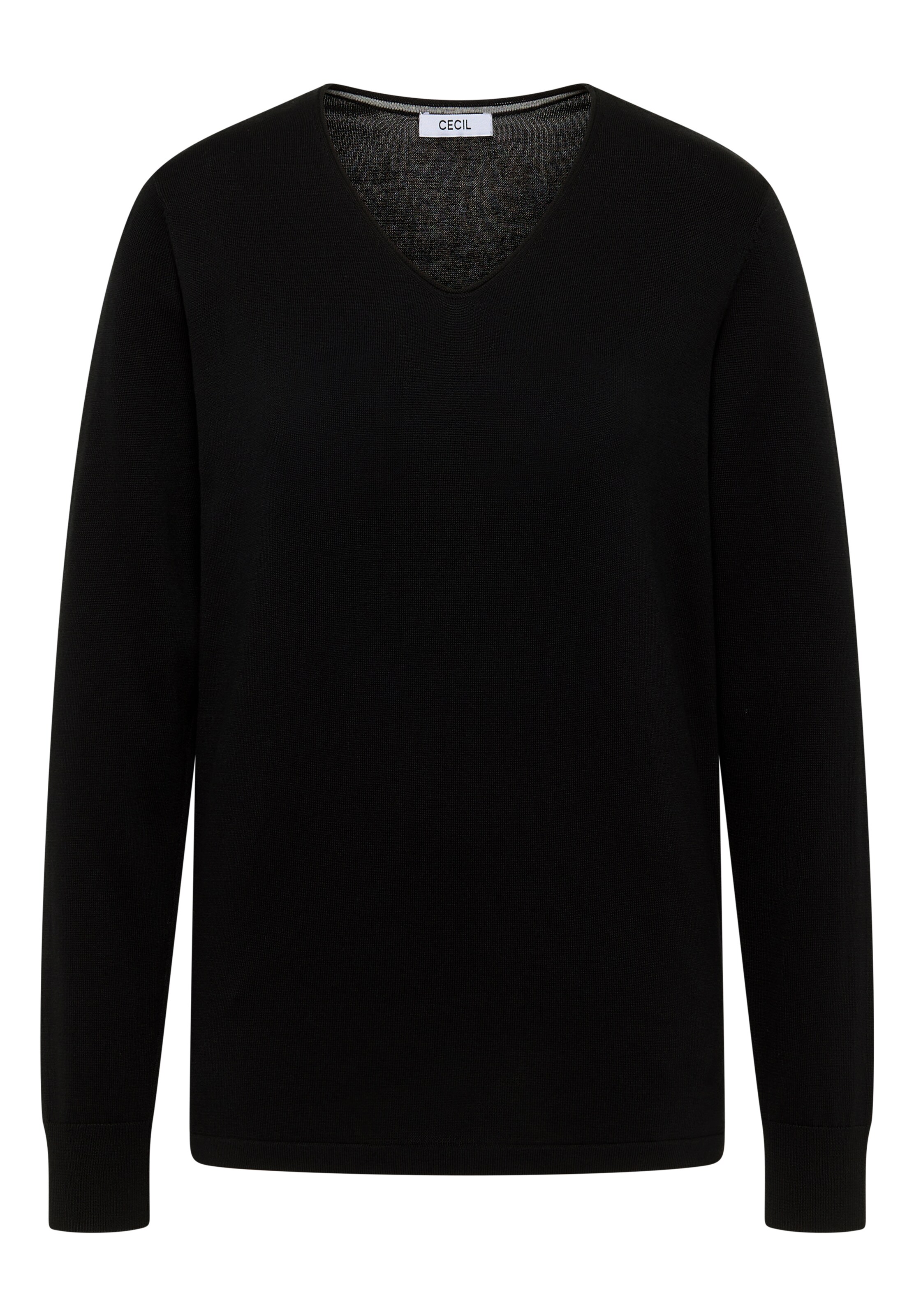 CECIL Sweater in Black: front