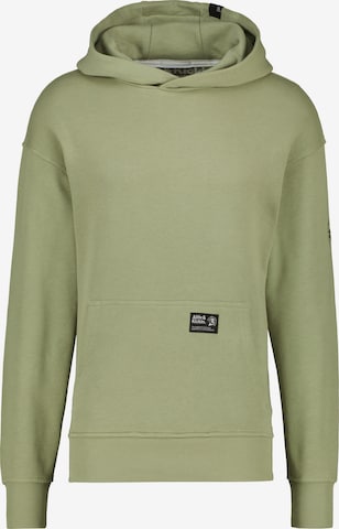 Alife and Kickin Sweatshirt 'JustinAK' in Green: front