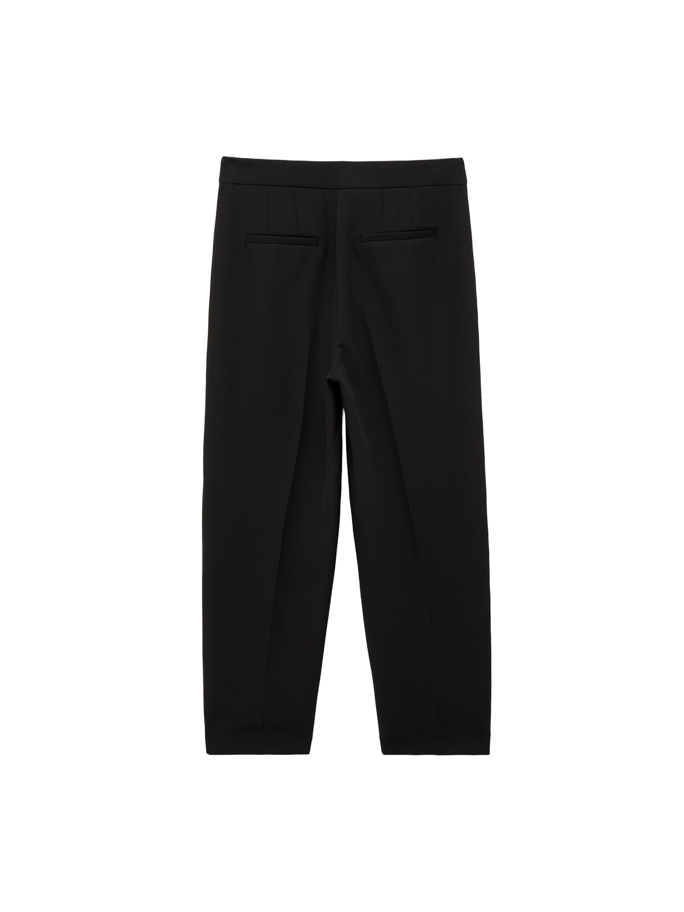 Koton Loose fit Pleat-Front Pants in Black