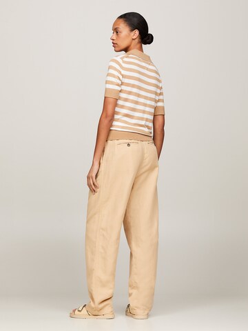 TOMMY HILFIGER Pullover in Beige