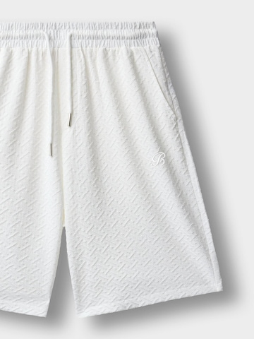 Burocs Regular Pants 'Structured' in White