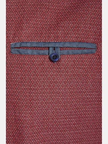 Jan Vanderstorm Comfort fit Button Up Shirt ' Lodmund ' in Red