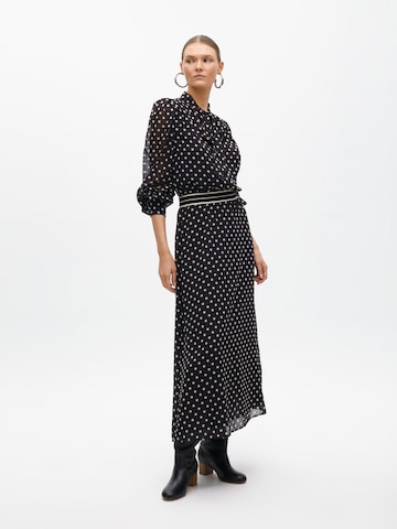 Lola Casademunt Blousejurk in Zwart: voorkant