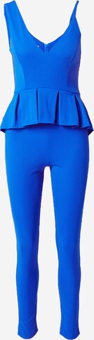 WAL G. Jumpsuit 'XENA' in Blauw: voorkant