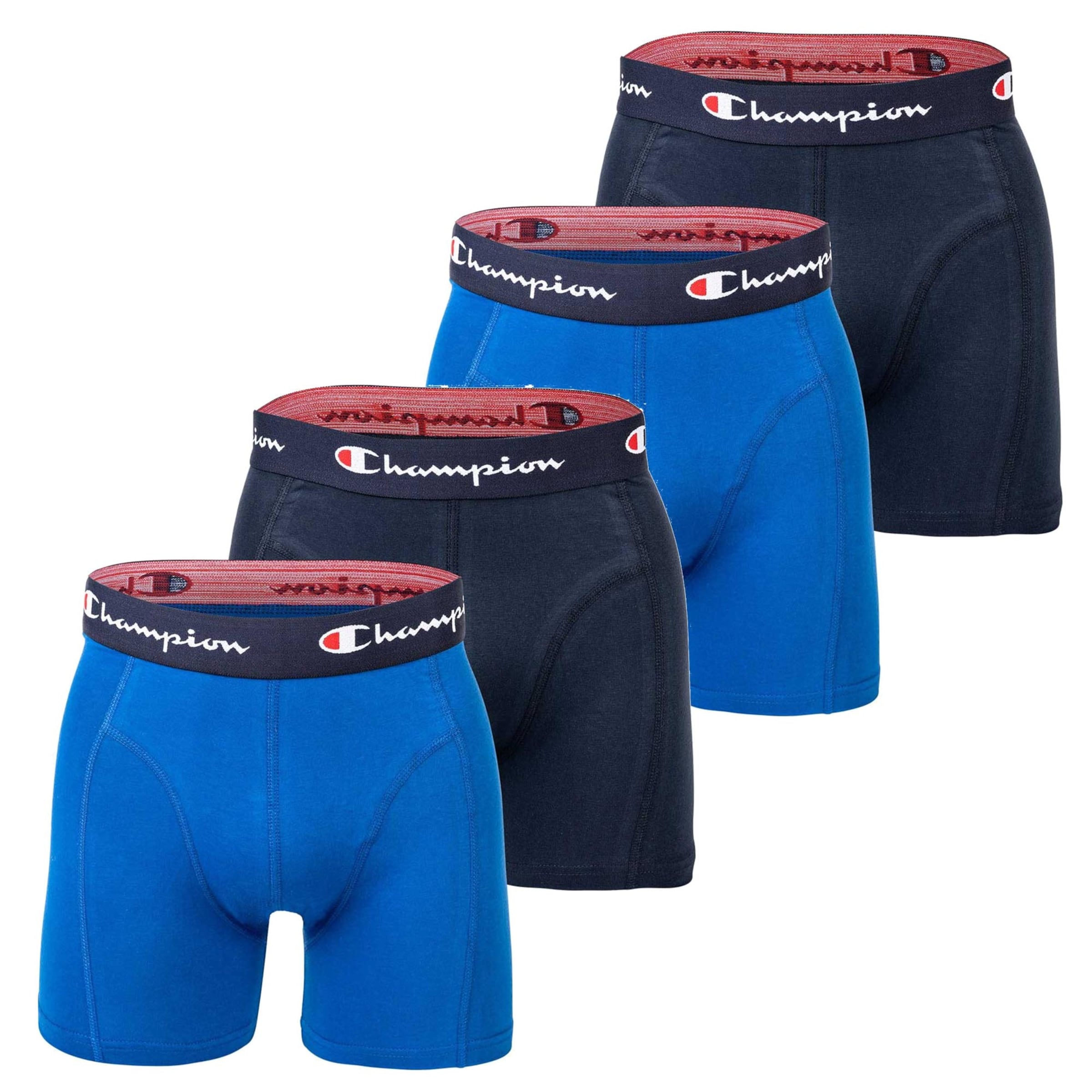 Boxers Champion Authentic Athletic Apparel en bleu : devant